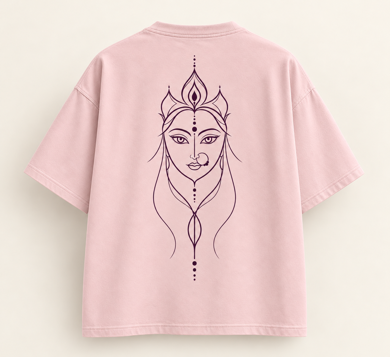 Powder-pink ANVAYA Ambe T-shirt