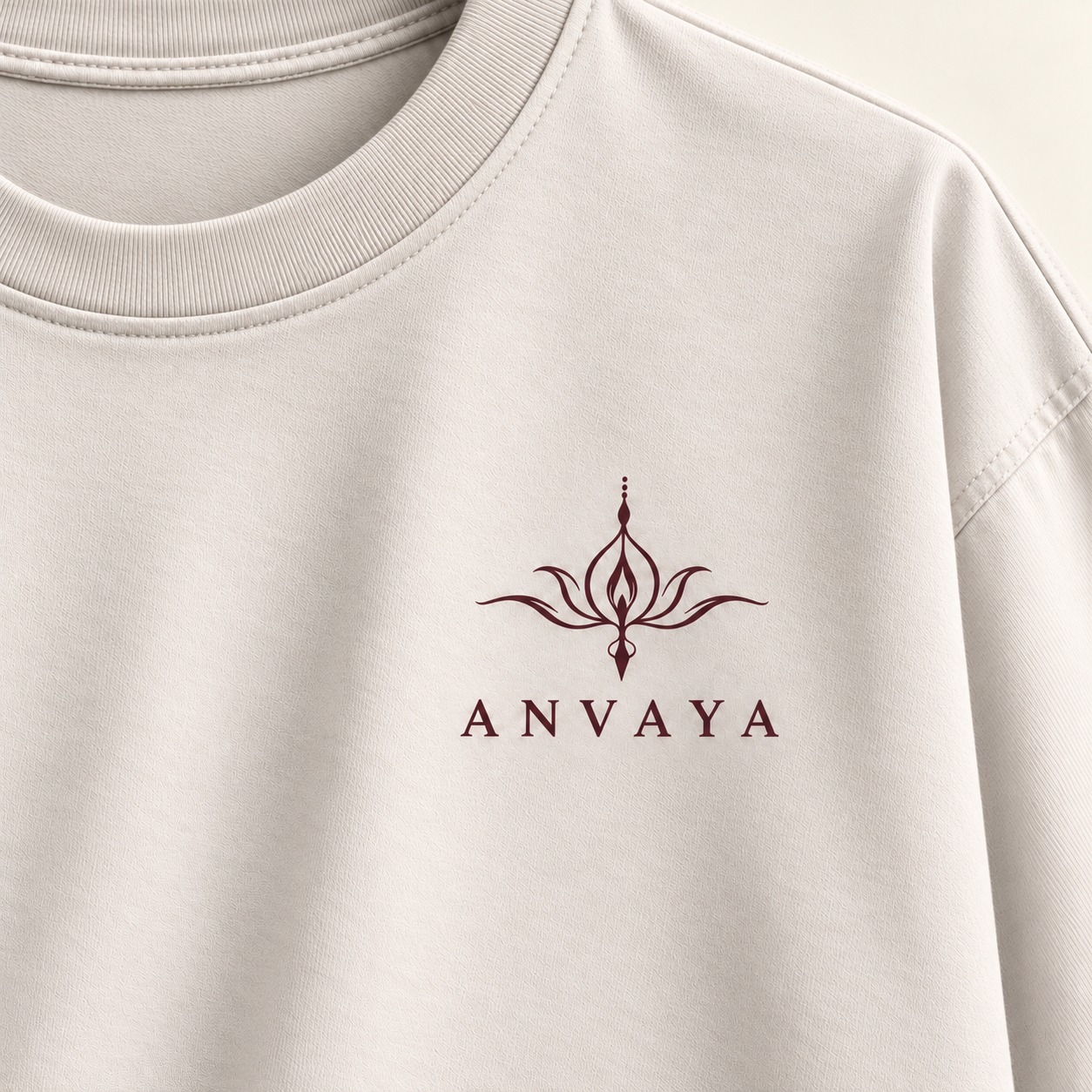 Hanuman Tee — Front artwork detail